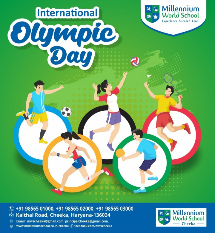 International Olympic Day is celebrated on June 23 to encourage more ...